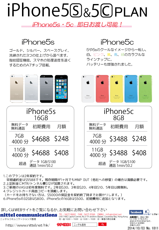 iPhone5s&5c